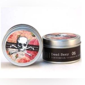 Tokyo Milk Dead Sexy travel candle-4oz--NEW, but sweaty-see pix-3 available